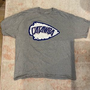 Catawba College Indians XXL / 2XL Gray Champion T Shirt